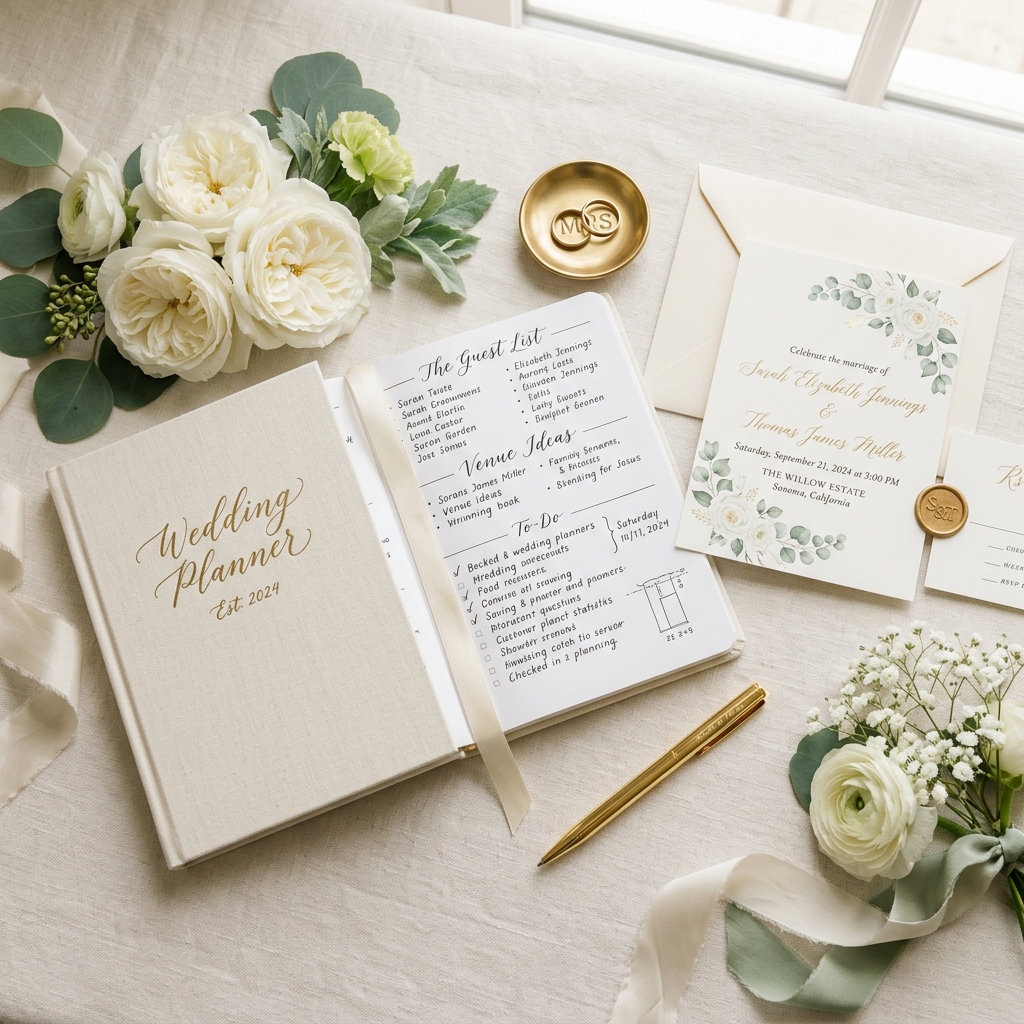 10 étapes indispensables pour organiser votre mariage sans stress